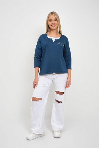 Свитшот женский Молли петроль