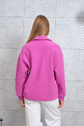 Толстовка жен. Тренд-2 флис фуксия