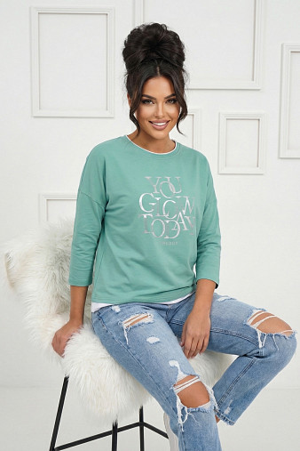 Лонгслив жен. Вегас св.изумруд