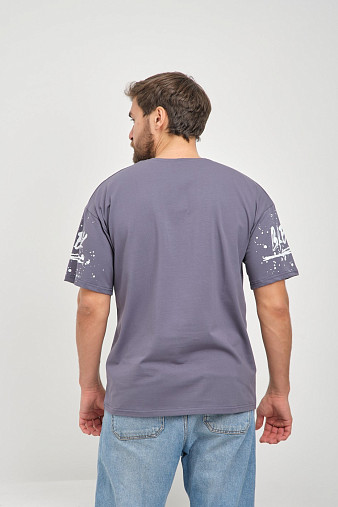 Футболка мужская Дорс серый