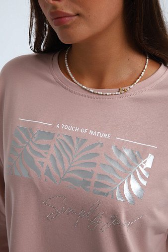 Лонгслив жен. Тутти пудра