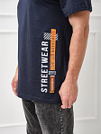 Футболка мужская Норд т.синяя