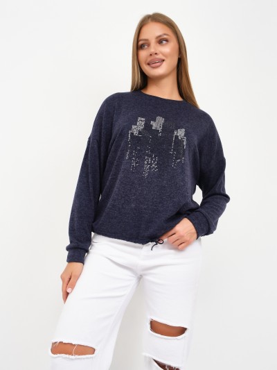 Джемпер женский Келли-2 синий