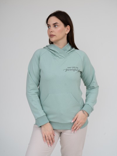 Толстовка женская ТЖФ-06 ментол