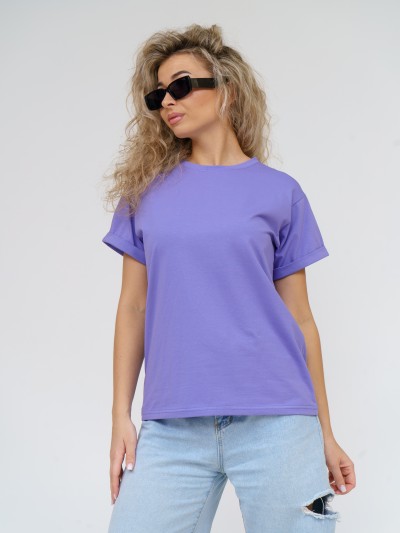 Футболка женская Классика василек