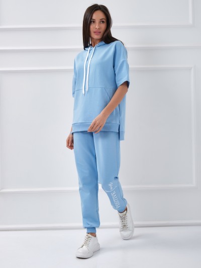 Костюм Мишель голубой