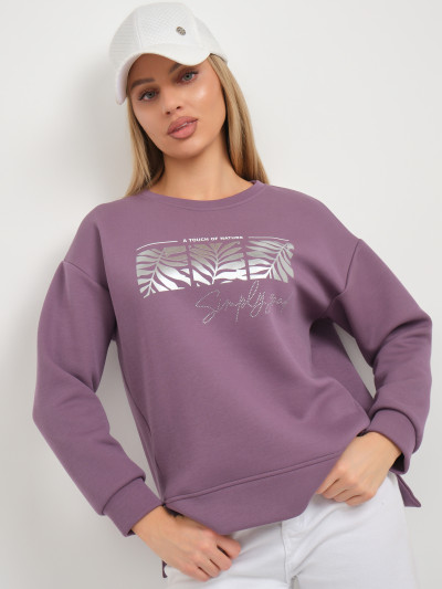 Свитшот женский Флёр слива