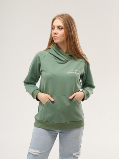 Толстовка женская ТЖФ-06 фисташка
