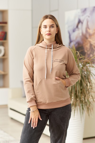 Толстовка женская ТЖФ-06 песочный