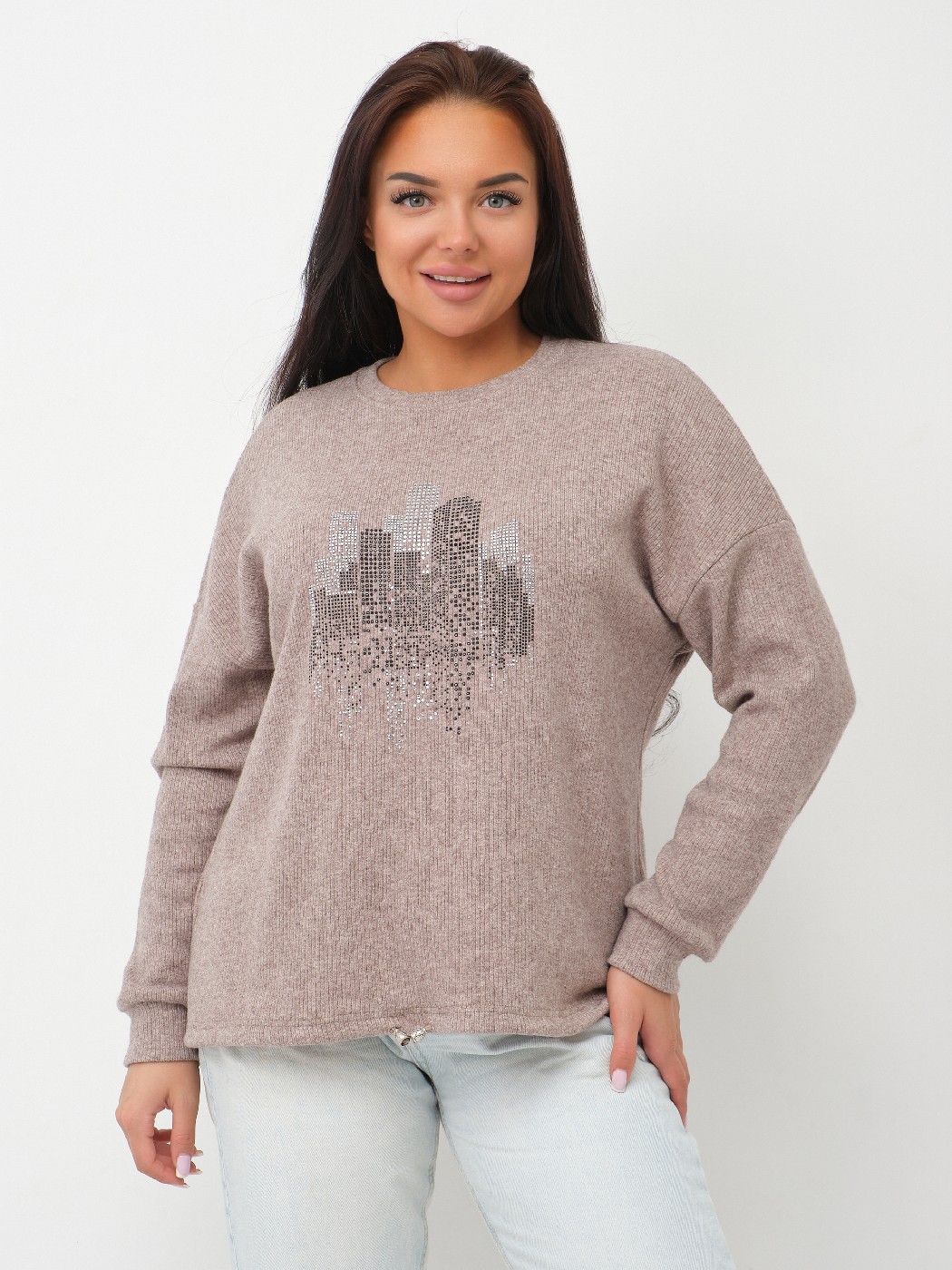 Джемпер женский Келли бежевый