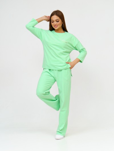 Костюм женский Мегаполис зеленый