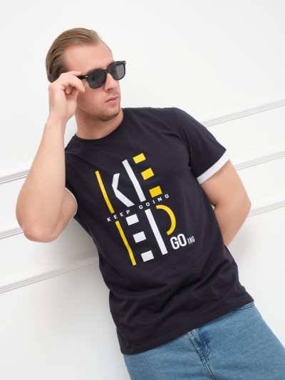 Футболка мужская Фантом синий