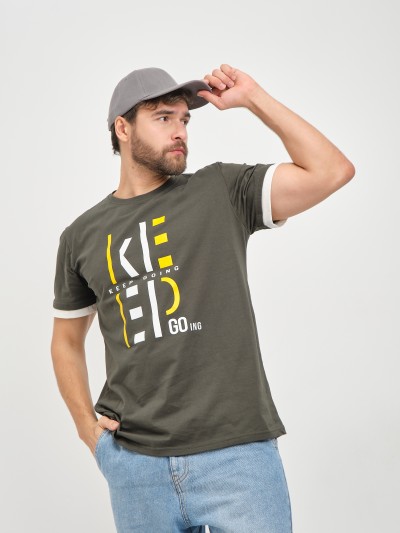 Футболка мужская Фантом хаки