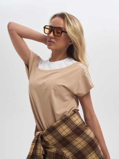 Футболка женская Аморе таба