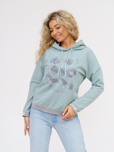 Толстовка женская Элен аква