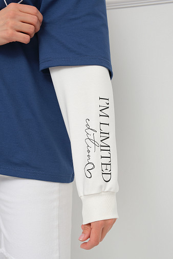 Толстовка женская Венди св.индиго