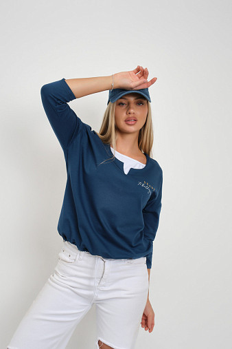 Свитшот женский Молли петроль