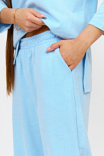 Костюм женский Мегаполис голубой