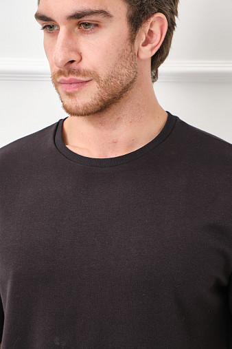 Футболка мужская Дорс футер черный