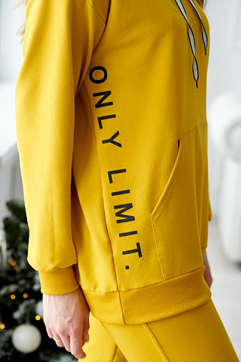 Костюм Челси футер 2-х нитка горчица