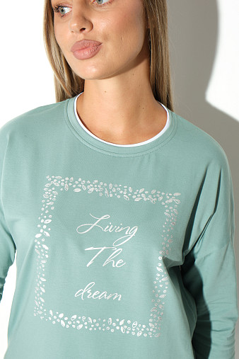 Лонгслив жен. Асти св.изумруд