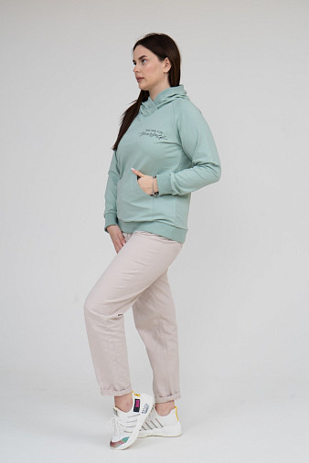 Толстовка женская ТЖФ-06 ментол