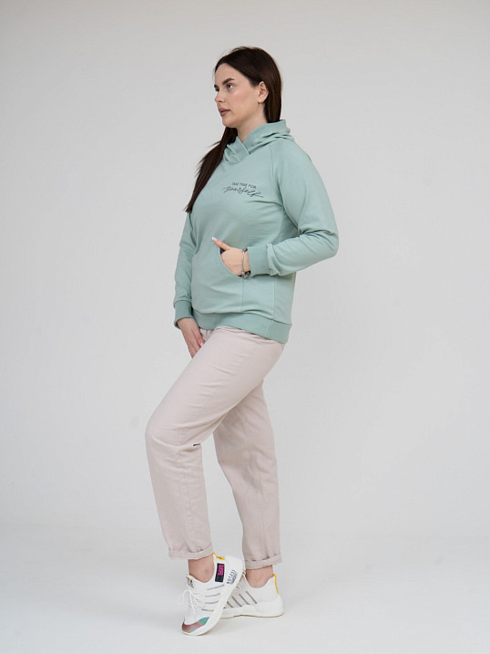 Толстовка женская ТЖФ-06 ментол