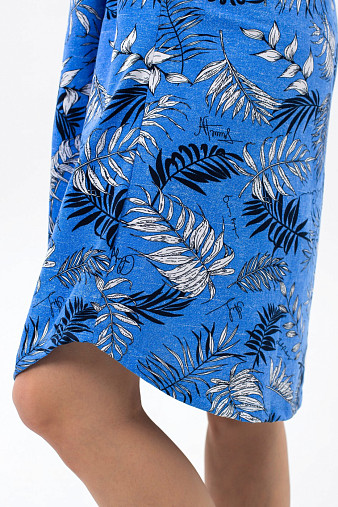 Халат Анна василёк/ветка