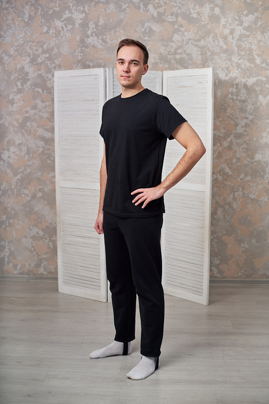 Трико мужское со штрипкой футер