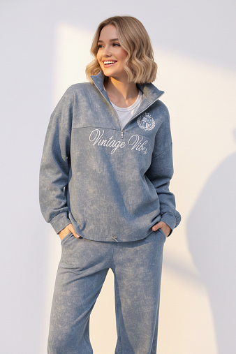 Костюм женский Верона варенка св.индиго