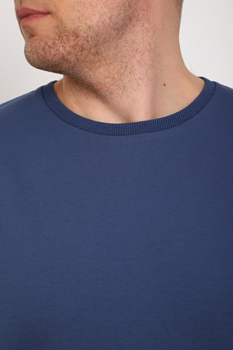 Футболка мужская Дорс футер св.индиго