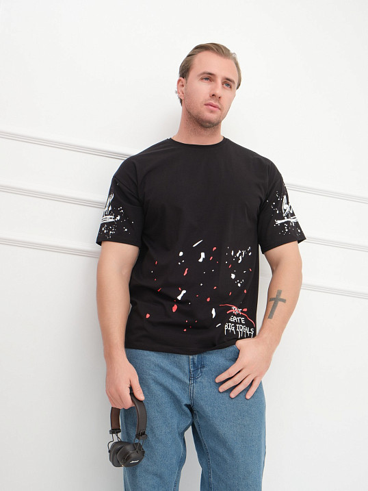 Футболка мужская Дорс черный