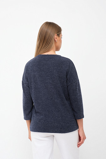 Джемпер Оливия синий