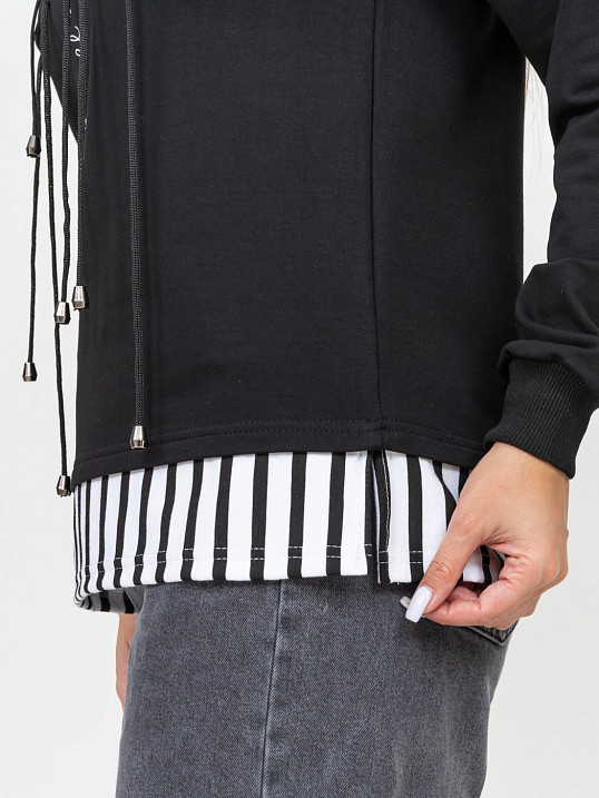 Толстовка Саманта черный