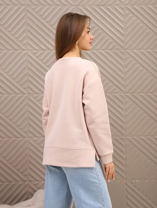 Свитшот женский Лео бежевый