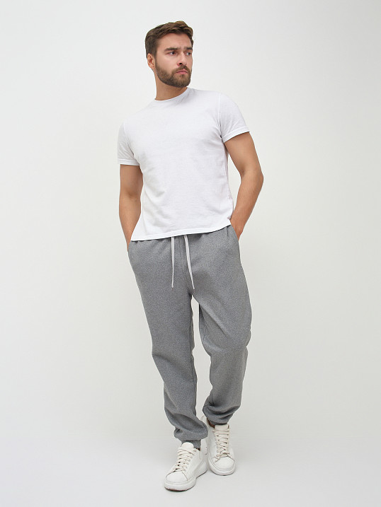 Брюки мужские теплые серый