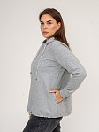 Толстовка женская Мираж футер серый