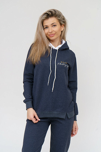 Костюм Элегия Синий меланж