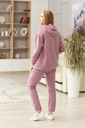 Костюм Челси футер 2-х нитка светло-лиловый