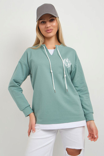 Свитшот женский Гранд св.изумруд