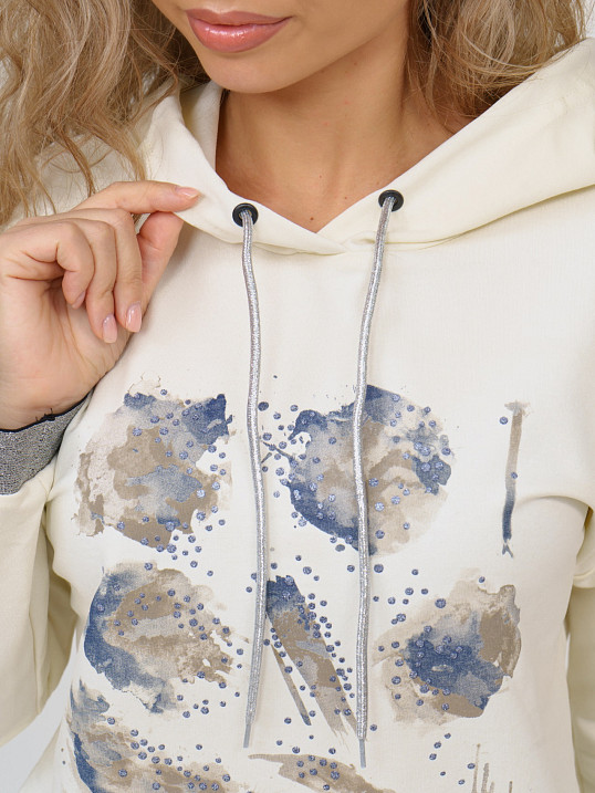 Толстовка женская Элен экрю