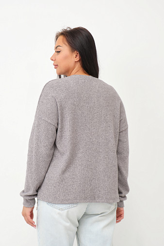 Джемпер женский Келли серый