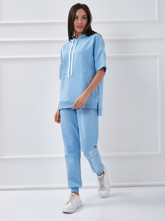 Костюм Мишель голубой
