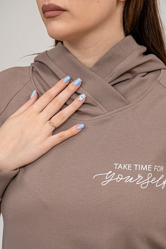 Толстовка женская ТЖФ-06 капучино