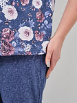 Костюм Моника индиго/цветы
