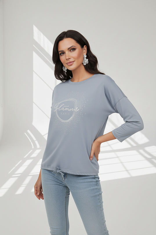 Лонгслив жен. Гламур арона