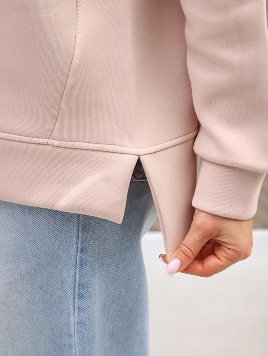 Свитшот женский Лео бежевый