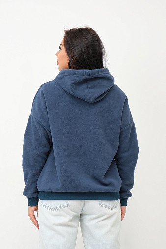 Толстовка женская Бэлла флис петроль