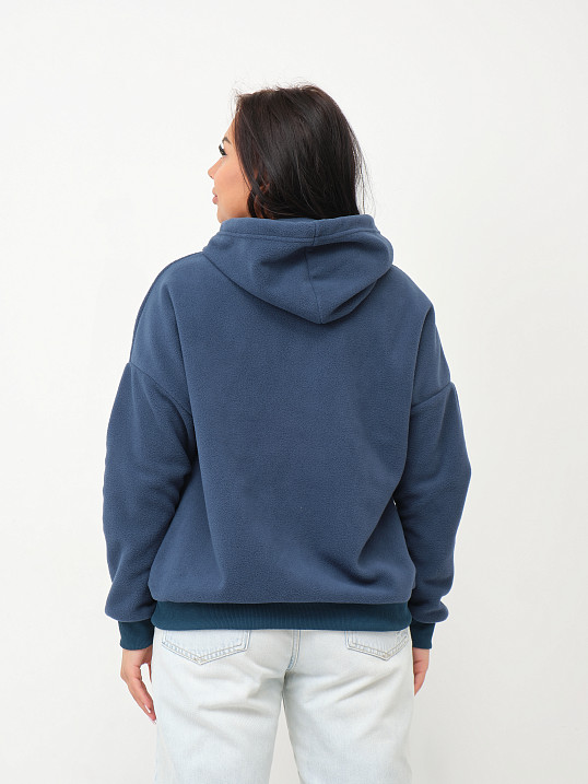 Толстовка женская Бэлла флис петроль