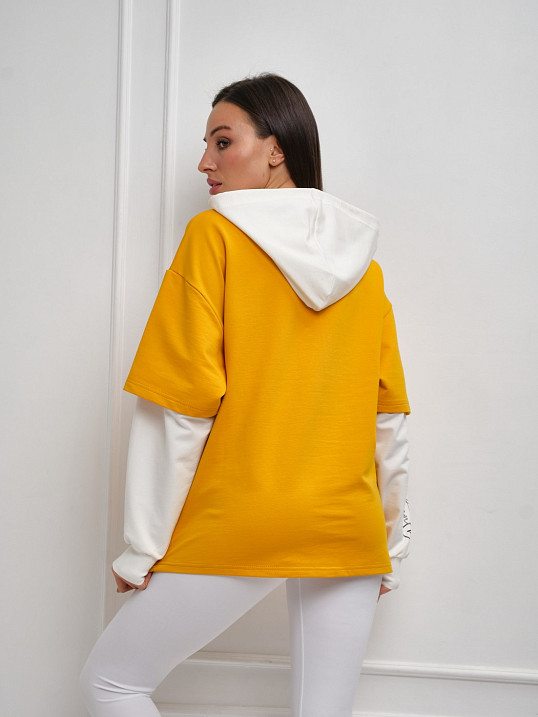 Толстовка женская Венди горчица